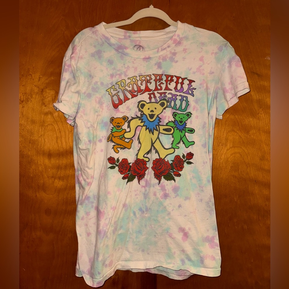 tie dye grateful dead t shirt